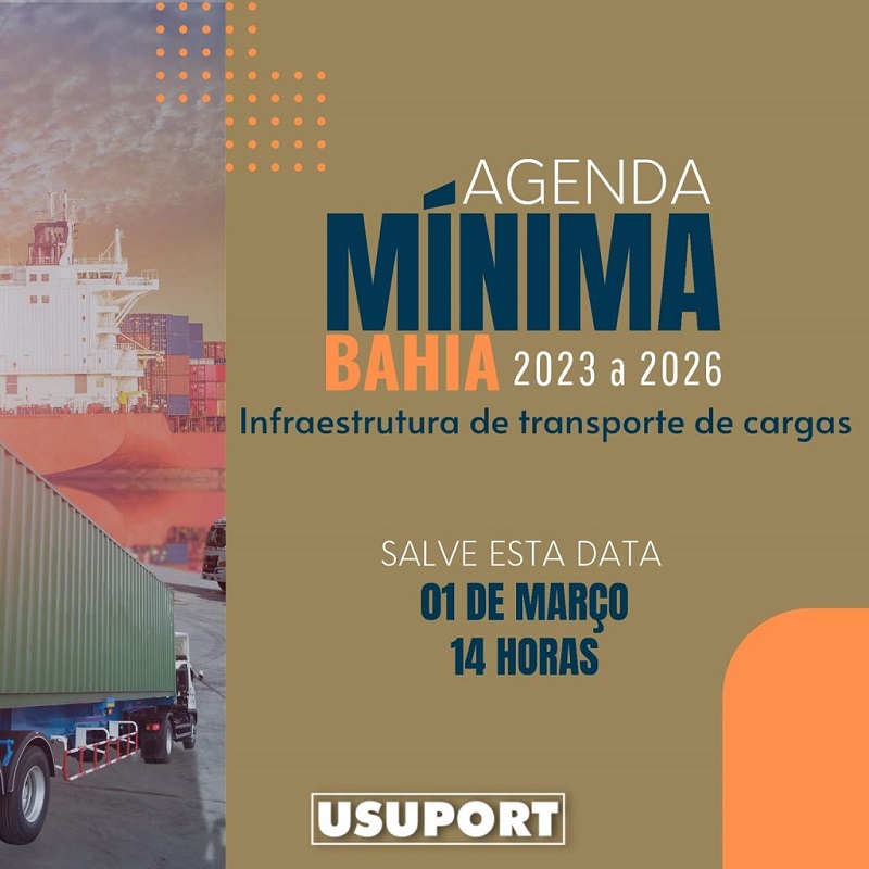 Agenda Mínima da Bahia será tema de webinar em 01 de março